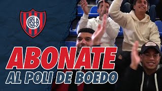 ¡Venite a Boedo ¡Sacá tu abono para el Pando 🔵💪🔴 [upl. by Fortune]