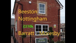 BNO 英國諾定咸 Beeston Quarter Nottingham  Barratt Moresby show home 移民英國 [upl. by Sanferd]