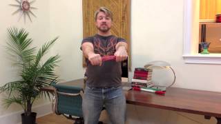 Tennis Elbow Exercise Left Arm  Tyler Twist  Lateral Epicondylitis [upl. by Curtice56]