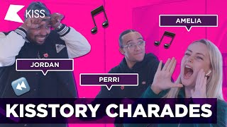 KISSTORY Charades  Amelia Dimoldenberg Jordan Banjo amp Perri Kiely 😂 [upl. by Cobbie]