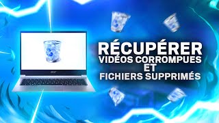 COMMENT RÉCUPÉRER DES VIDÉOS CORROMPUES ET DES FICHIERS SUPPRIMÉS – TUTO [upl. by Idona284]