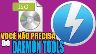 NÃO BAIXE o DAEMON TOOLS VEJA COMO USAR WINRAR pra ABRIR ARQUIVO ISO [upl. by Acnairb]