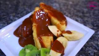 Recette de pain perdu au caramel [upl. by Brad]