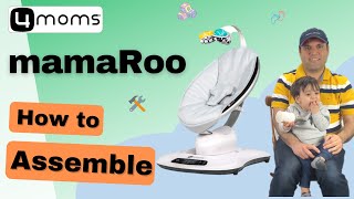 4moms mamaRoo Baby Swing Assembly amp Unboxing Step by Step [upl. by Assin196]