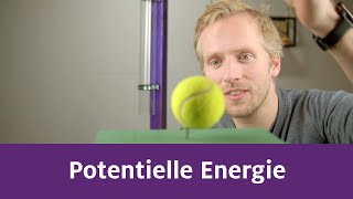 Fadenpendel Wann sind kinetische und potentielle Energie gleich groß  Mechanik  Energieerhaltung [upl. by Etnwahs205]