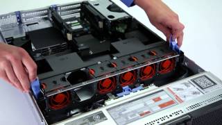 Dell PowerEdge 13G Rack Servers Remove Fan amp Fan Assembly [upl. by Eintihw]