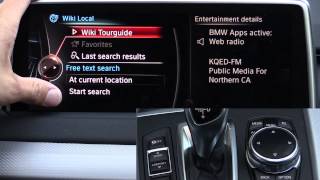 2014  2015  2016 BMW iDrive Touch Infotainment Review  with finger writing recognition [upl. by Ynnad]