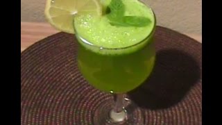 Lemon Mint Drink  Limonana Frozen Mint Lemonade [upl. by Meade730]