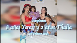 Yeray y Thalia  Mi Gran CUMPLEAÑOS GITANO 2023 [upl. by Natsyrt]