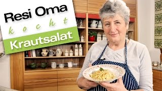 Resi Oma kocht  Krautsalat [upl. by Pack]