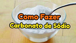 37 Como Fazer Carbonato de Sódio [upl. by Mandie]