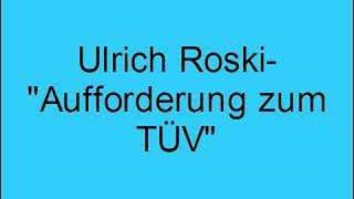 Ulrich Roski Aufforderung zum TÜV [upl. by Ahsatel]