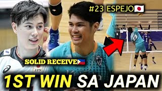 MARCK ESPEJO Panalo sa JAPAN l KUBOTA vs OMI🇯🇵🇵🇭 [upl. by Adnilre132]