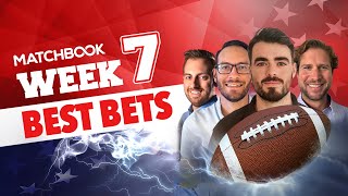 NFL Week 7 Best Bets [upl. by Welton602]