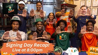 CANES TALK  Nation Signing Day 2023 [upl. by Tloh]