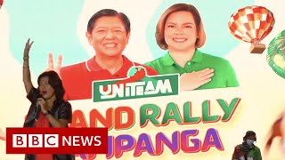 The controversial candidates in the Philippines presidential election  BBC News [upl. by Gladdy]