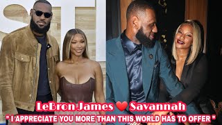 LeBron James Post Emotional Letter Of Love and Appreciation To Beautiful Wife Savannah [upl. by Bremer]