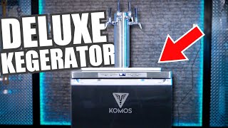 What YOU NEED TO KNOW About the KOMOS Deluxe Kegerator  MoreBeer [upl. by Earlie689]