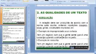 08  Defeitos e Qualidades de um Texto [upl. by Netsirt641]