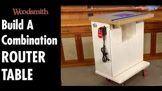 Build A Combination ROUTER TABLE  Part 1 [upl. by Notgnihsaw]