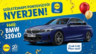 Születésnapi Pontgyűjtő nyereményjáték  Lidl Magyarország [upl. by Nrubloc319]