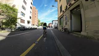 🚴‍♂️ Fahrrad Tour Durch Zürich Langstrasse 🚴‍♂️ [upl. by Polak]