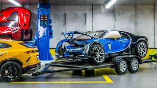 Bugatti Chiron  Restoration Crashed Car [upl. by Shieh]