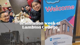 ORIENTATION WEEK  LAMBTON COLLEGE MISSISSAUGA [upl. by Ecinna12]