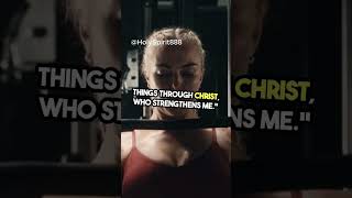 Philippians 413  Empowered by Christ’s Strength in Every Challenge christianshorts bibleverse [upl. by Danita]