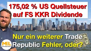 175  Steuern auf FS KKR Dividendenzahlung [upl. by Lorelie]