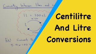 How To Convert Between Litres And Centilitres Metric Units OF Volumes [upl. by Eniaj164]