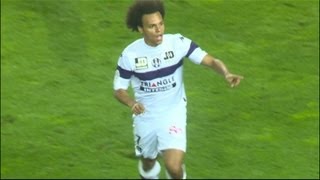 Goal Martin BRAITHWAITE 57  SC Bastia  Toulouse FC 21  20132014 [upl. by Ajssatan]