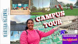 Zernike Campus Groningen Tour 2020  Hoi Nederland  Dutch University Survival Guide [upl. by Shulock431]