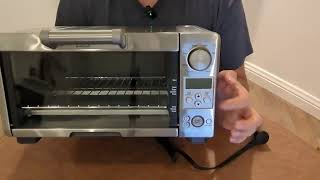 Review Breville Mini Smart Toaster Oven Brushed Stainless Steel [upl. by Cis]