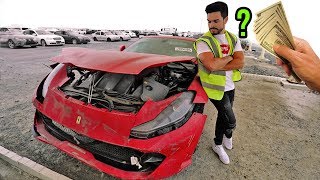 COCHES ACCIDENTADOS DE LUJO EN DUBAI [upl. by Roslyn831]