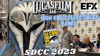 EFX Collectibles announcements at Lucasfilm High End Collectibles Panel [upl. by Belford]