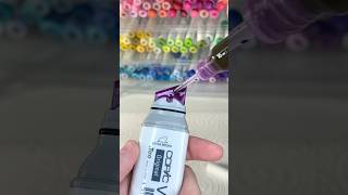 oddlysatisfying Marker Refill Copic Wide with Ohuhu P3 Ink satisfyingart asmrart alcoholmarkers [upl. by Gersham]