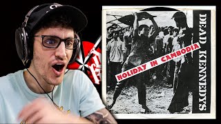 My FIRST TIME Hearing THE DEAD KENNEDYS  quotHoliday In Cambodiaquot REACTION [upl. by Lattonia]