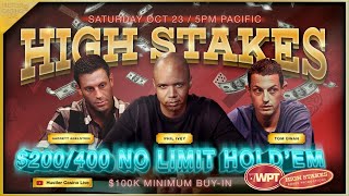 PHIL IVEY TOM DWAN GARRETT ADELSTEIN SUPER HIGH STAKES POKER 200400 [upl. by Ahsiled]