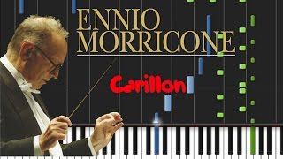 Ennio Morricone  Carillon Piano Tutorial ♫ [upl. by Enelehcim]