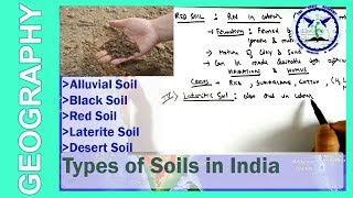 Types of Soils in India  Indian Geography  by TVA [upl. by Pippas672]