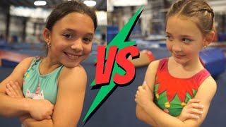 Epic Gymnastics Battle Sister Vs Sister [upl. by Lord967]