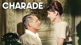 Charade  AWARD WINNING  Cary Grant  Romantic Film  Thriller [upl. by Allenaj]