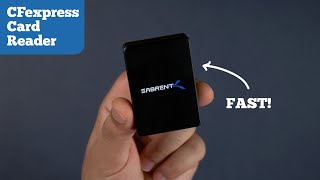 FAST AND SMALL SABRENT CFexpress B Card Reader Showcase [upl. by Rikahs]