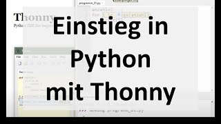 Einstieg in Python [upl. by Eimot]