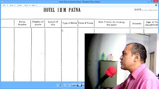 Diary system of reservations tand why it is used What is Manual System of Hotel room reservation [upl. by Nerred]