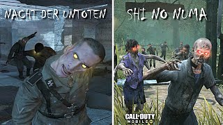 COD MOBILE ZOMBIES THEN VS NOW 💀 2018  2023 [upl. by Ailana]