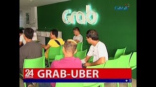 Pagbili ng Grab sa Uber may conditional clearance na mula sa Philippine Competition Commission [upl. by Synned]