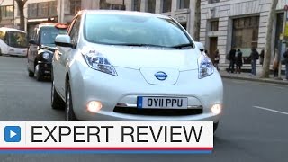 Nissan Leaf car review  prefacelift [upl. by Quinby]