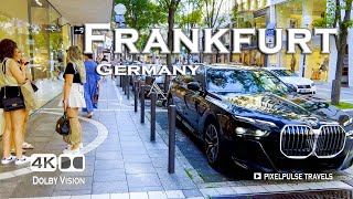 Frankfurt Walking Tour 🇩🇪 The Pulse of Modern Europe  4K 60fps [upl. by Hatfield]